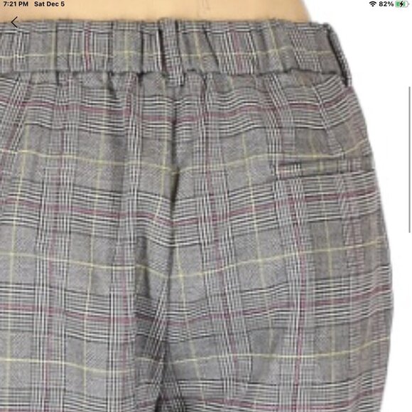 Vince Camuto High waist Plaid print Dress Pants - Picture 3 of 15